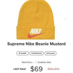 Nike Supreme Hat, limited edition (UNISEX)